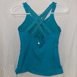 Like new Lululemon light blue tank top women’s size 6